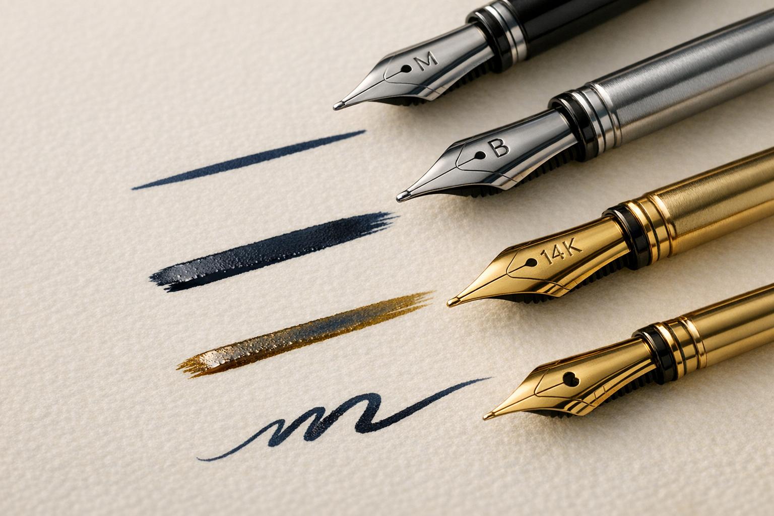 滑らかで速く書くための最高のペン先 – Fountain Pen Revolution