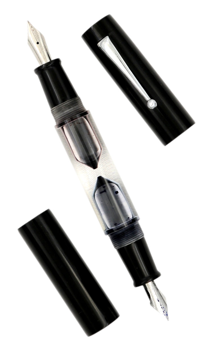 FPR Duet Fountain Pen (Handmade - Double Nibbed)
