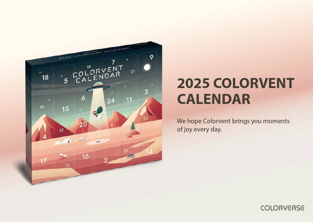 Colorverse 2025 Colorvent Ink Calendar