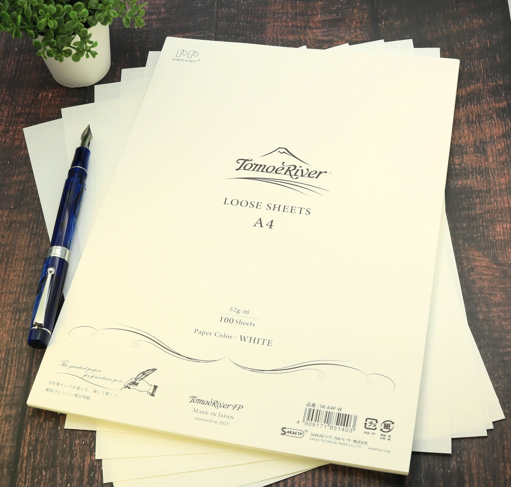 Tomoe River A4 Loose-leaf Sheets - White (52gsm)