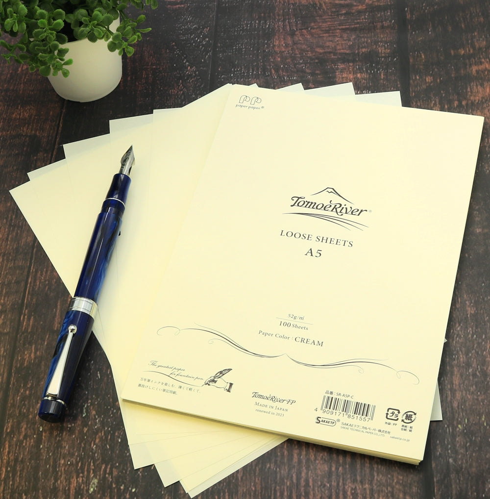 Tomoe River A5 Loose-leaf Sheets - Cream (52gsm)