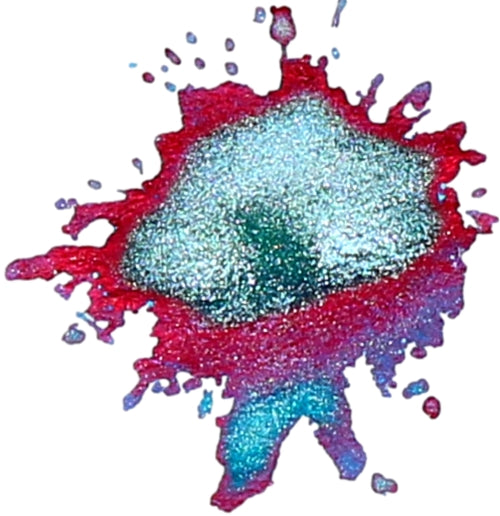Organics Studio Alanine Aqua Shimmer Fountain Pen Ink