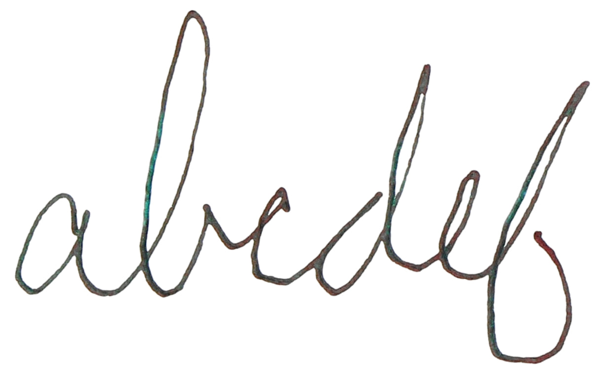 Diamine Black Ivy Sheening Fountain Pen Ink