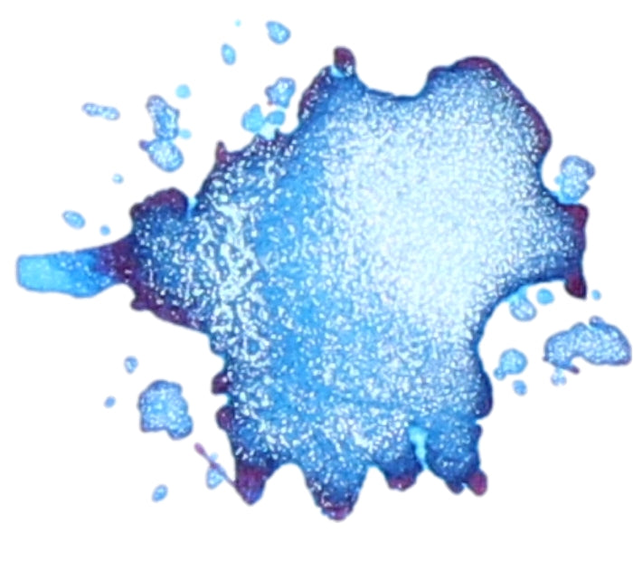Diamine Blue Lightning Shimmer Fountain Pen Ink