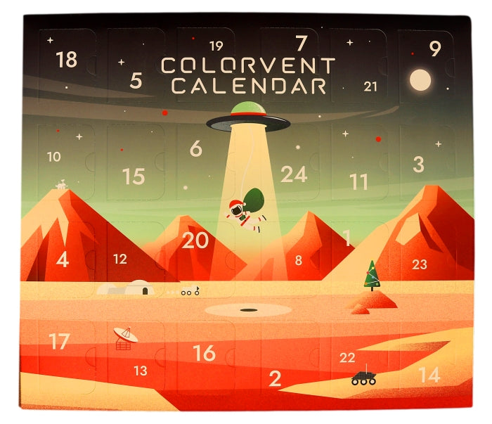 Colorverse 2025 Colorvent Ink Calendar