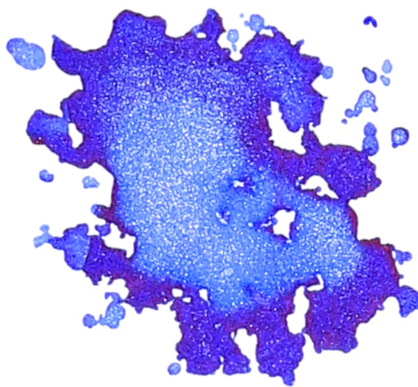 Organics Studio Glycine Blue Shimmer Fountain Pen Ink