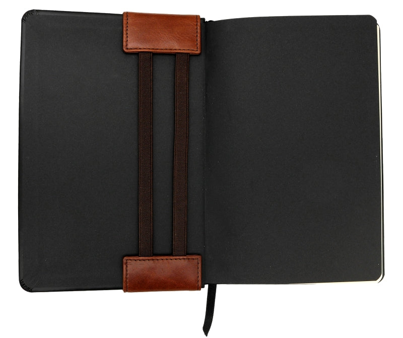 FPR Leather Two-Pocket A5 Notebook Pouch