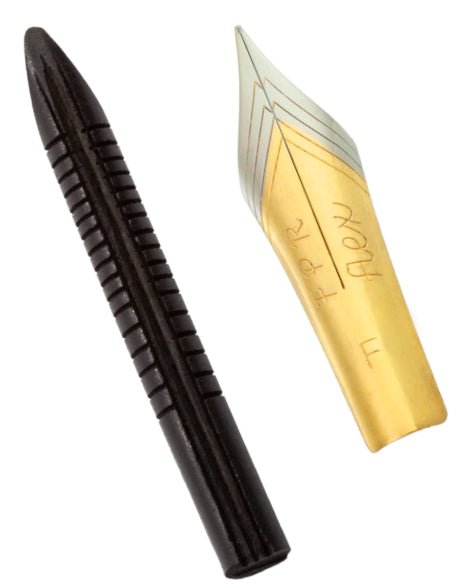 FPR #5.5 Flex Nib and 4.7mm Ebonite Flex Feed Combo