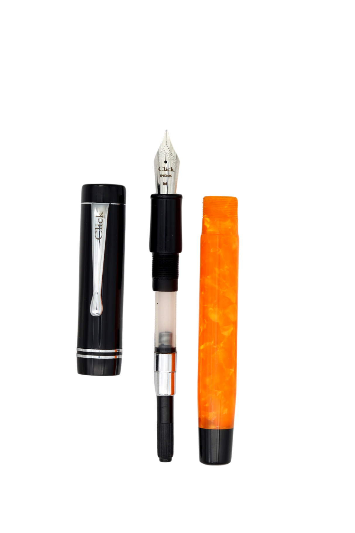 Click Renaissance Ebonite/Acrylic Fountain Pen