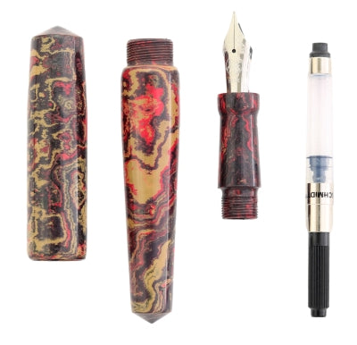 Ranga Abhimanyu Premium Ebonite Fountain Pen