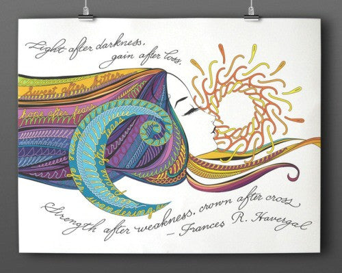 The Art of CursiveLogic Adult Coloring Book