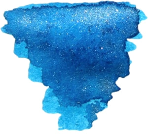 Diamine Blue Lightning Shimmer Fountain Pen Ink
