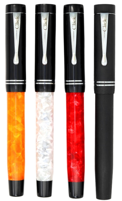 Click Renaissance Ebonite/Acrylic Fountain Pen