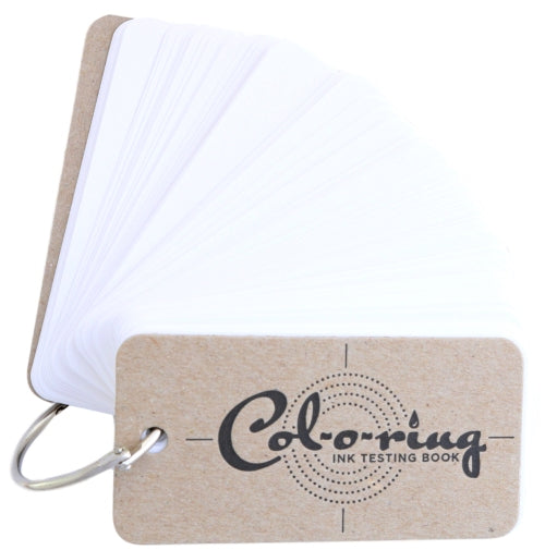 Col-O-Ring Ink Testing Book