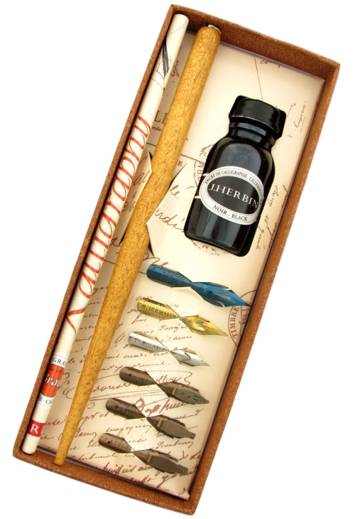 J. Herbin Boxed Calligraphy Set