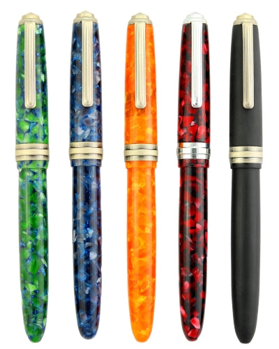 Click Falcon Ebonite/Acrylic Fountain Pen