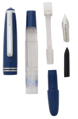 The FPR Guru Fountain Pen disassembled