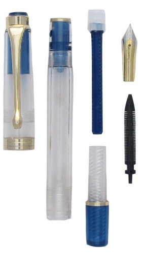 FPR Indus Fountain Pen demonstrator disassembled