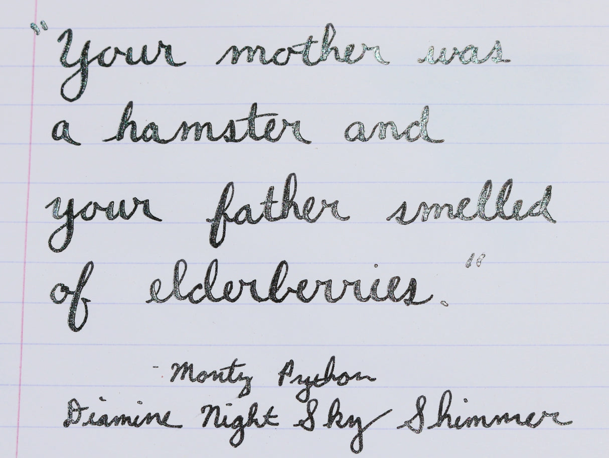 Diamine Night Sky Shimmer Fountain Pen Ink