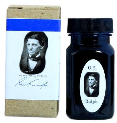 Organics Studio Ralph Waldo Emerson Twilight Blue Fountain Pen Ink