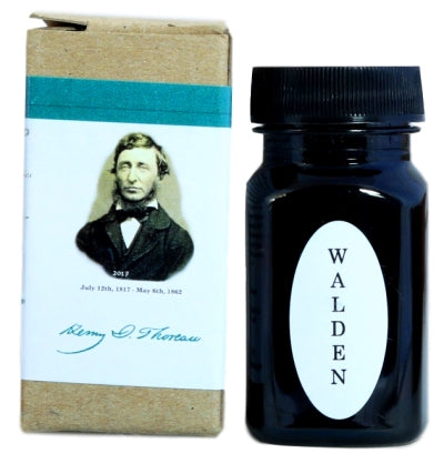 Organics Studio Henry David Thoreau Walden Pond Blue Fountain Pen Ink