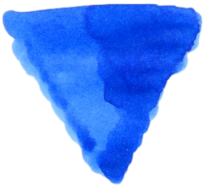 Organics Studio Glycine Blue Shimmer Fountain Pen Ink