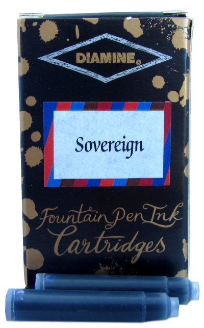 Diamine Sovereign Fountain Pen Ink Cartridge Set