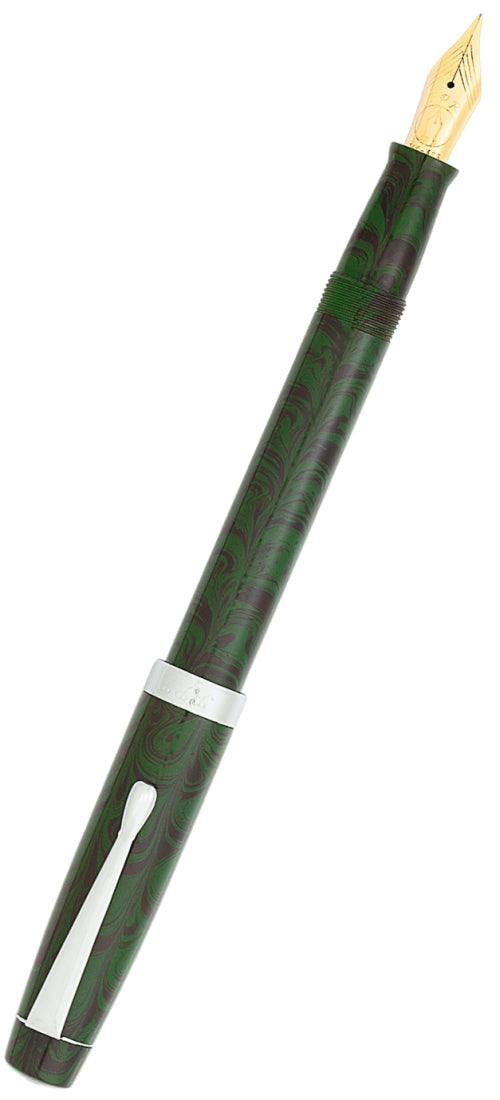 FPR Himalaya  V2-Chrome Fountain Pen -14k Gold Nib
