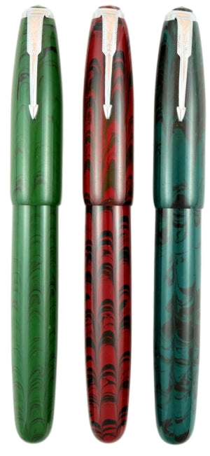 Guider Zimbo Ebonite Fountain Pen (Schmidt Upgrade)