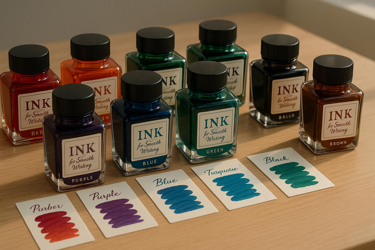 Best Inks for Smooth Writing Flow – Fountain Pen Revolution