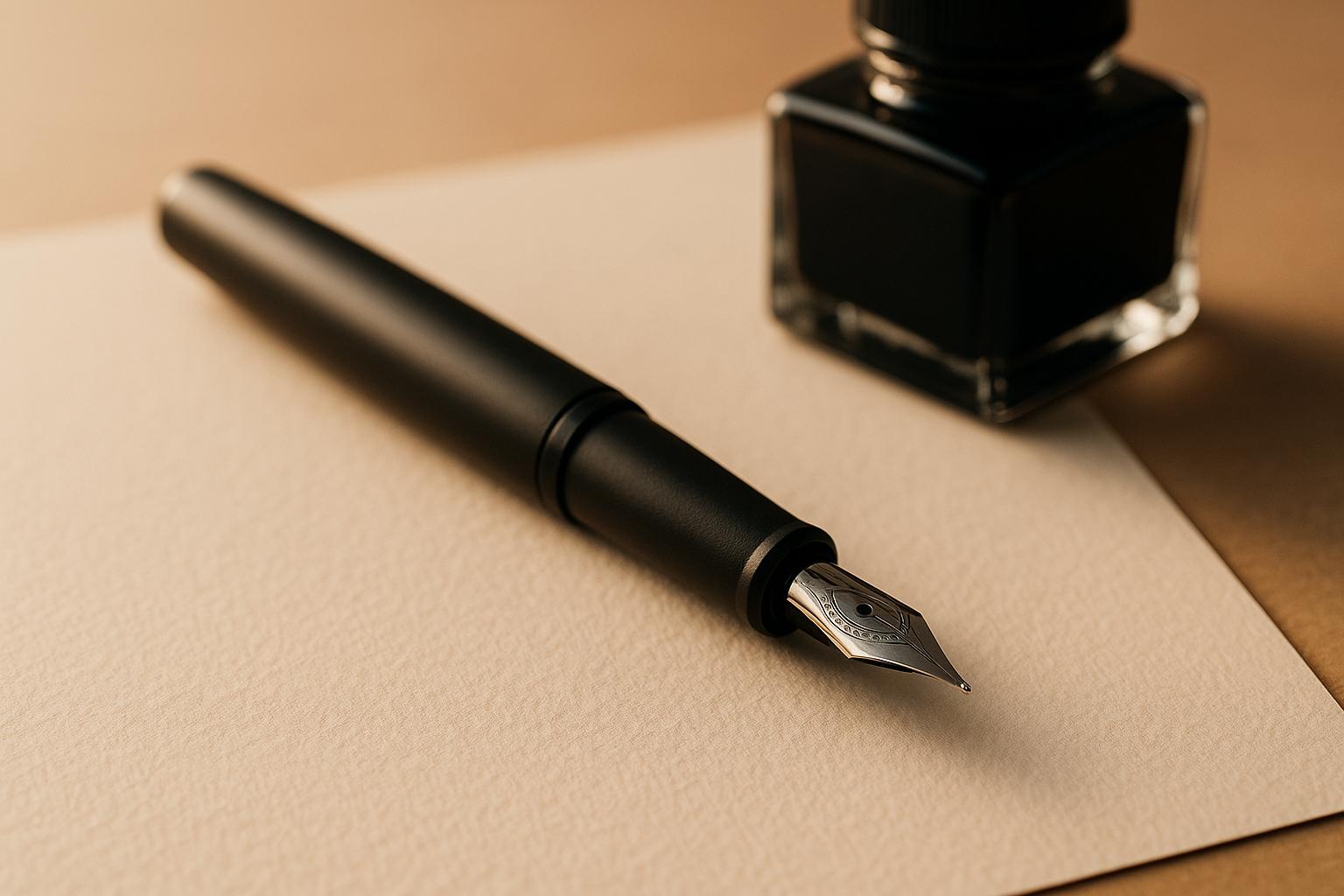 Common Beginner Mistakes with Fountain Pens