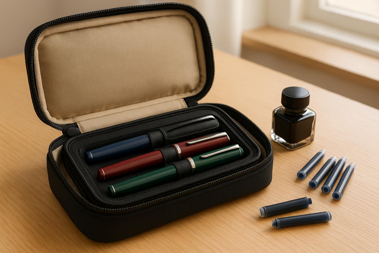 How to Pack Fountain Pens for Travel