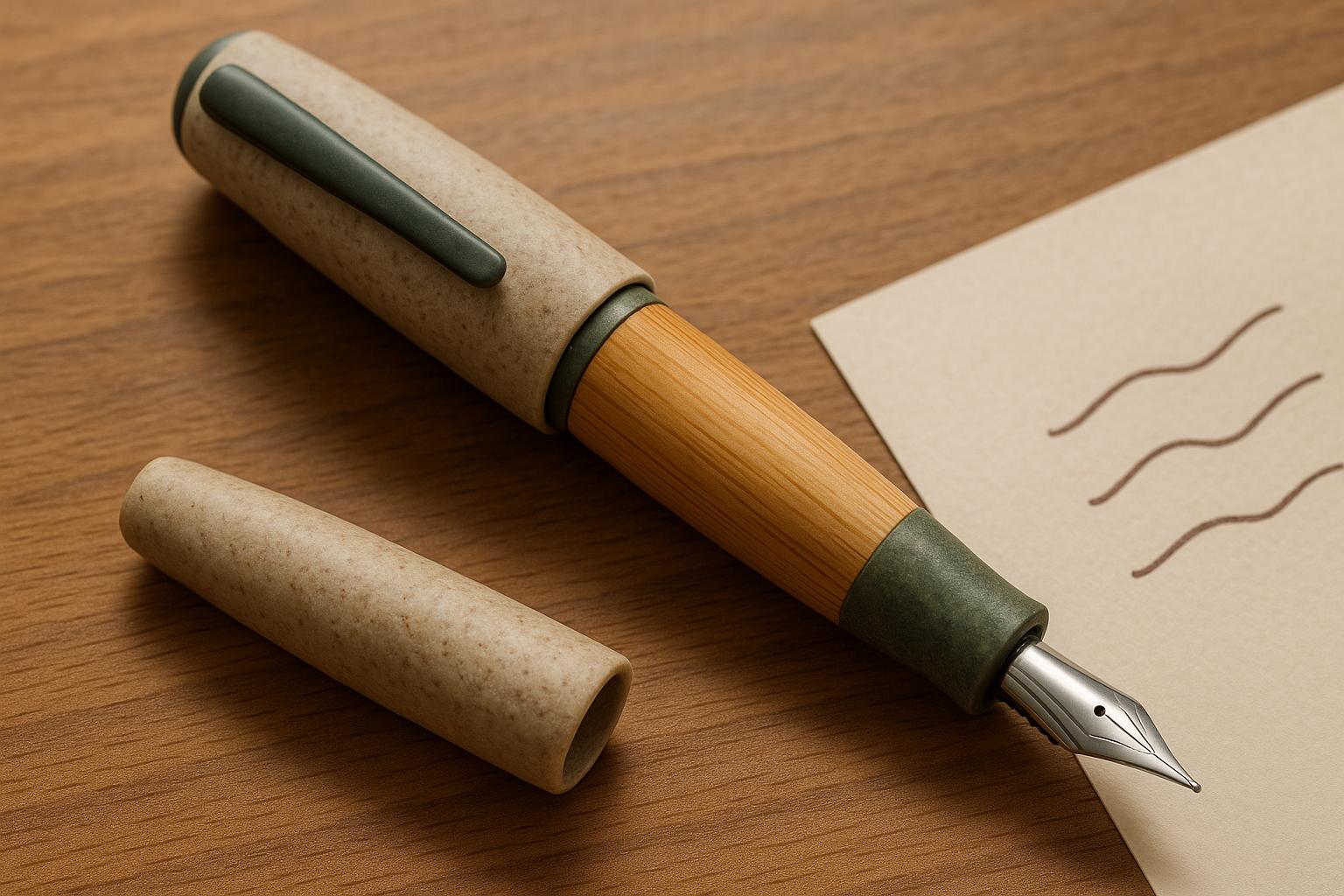 Recycled Materials in Fountain Pen Design