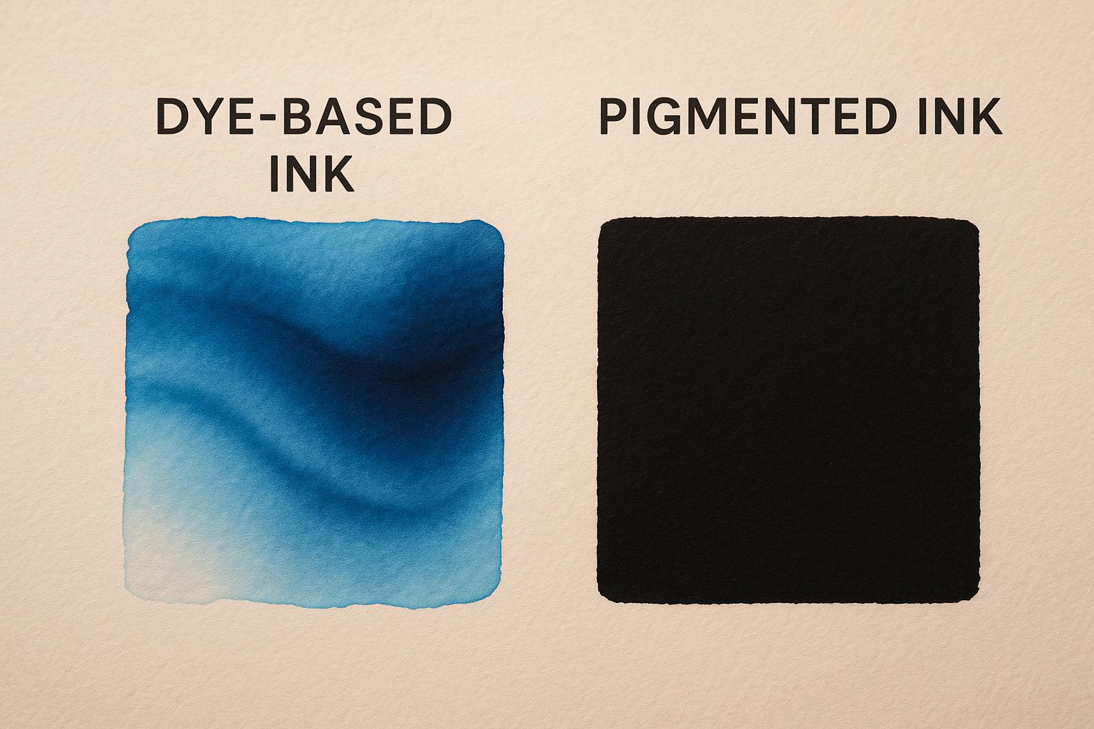 Dye-Based and Pigmented Inks: Pros and Cons