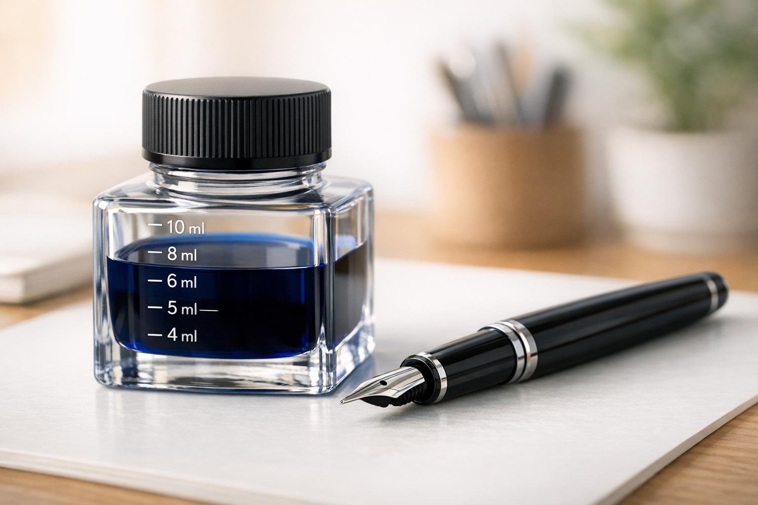 Fountain Pen Ink Volume Converter