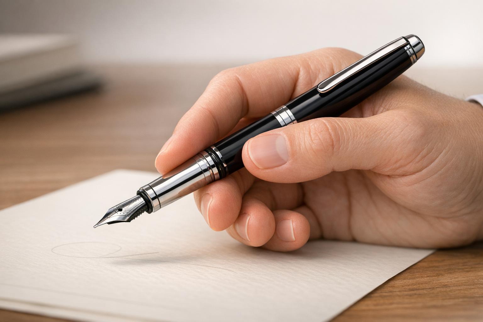Balance vs. Weight: Key Differences in Fountain Pens