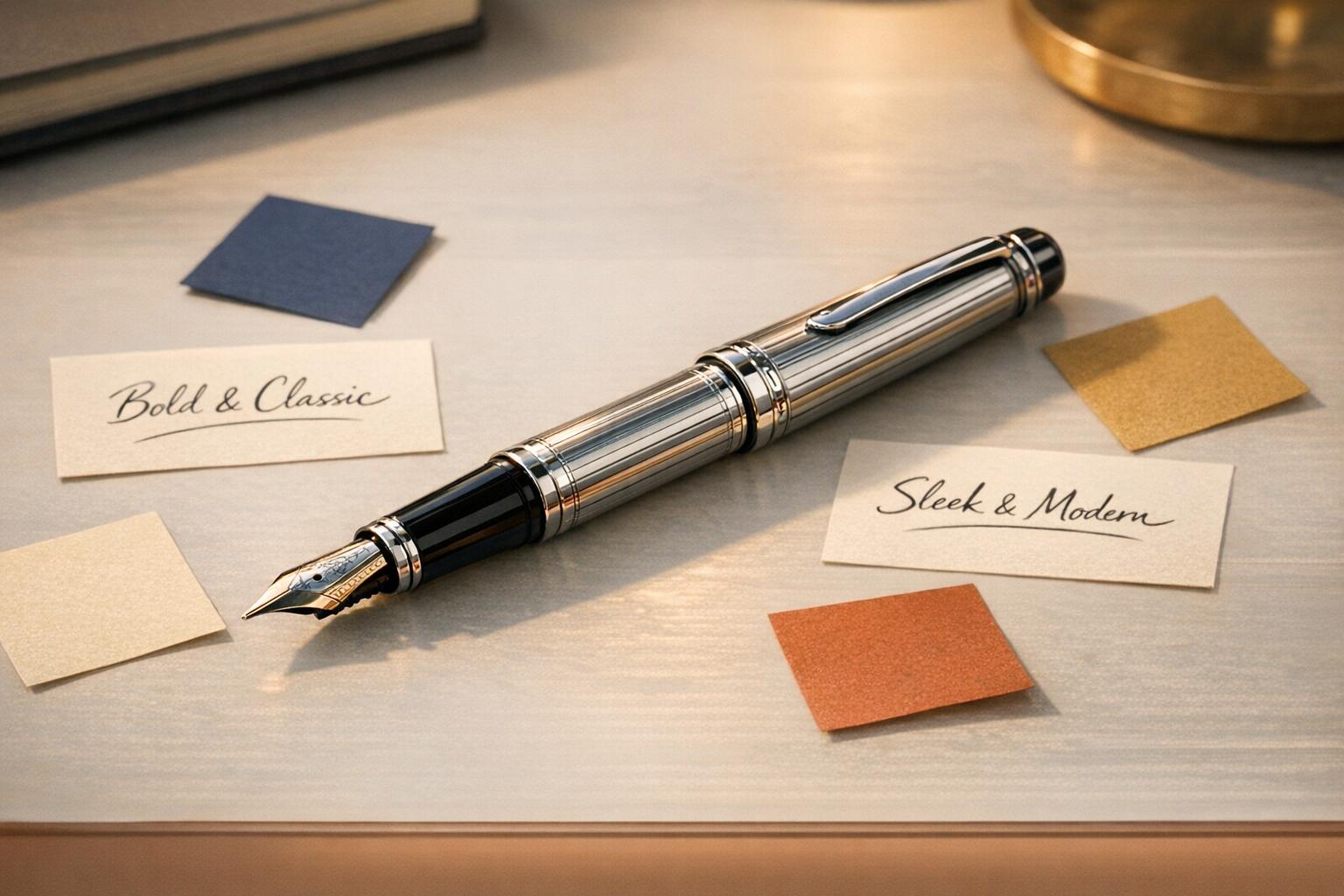 Fountain Pen Style Selector