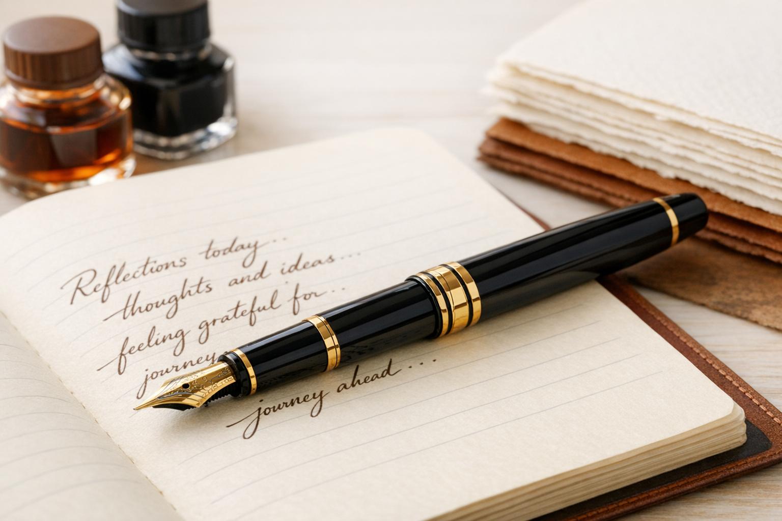 Ultimate Guide to Journaling with Fountain Pens