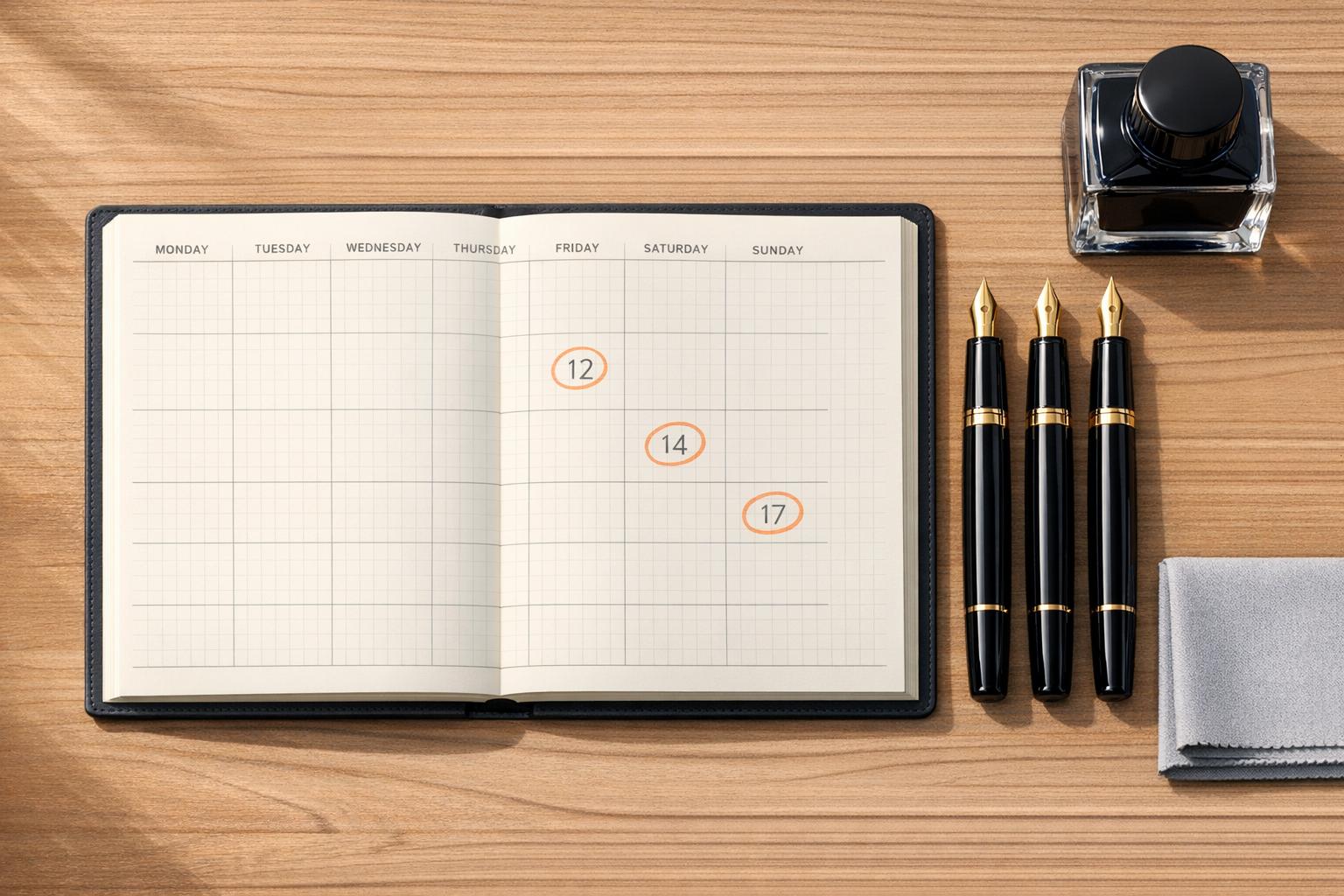 Fountain Pen Maintenance Planner