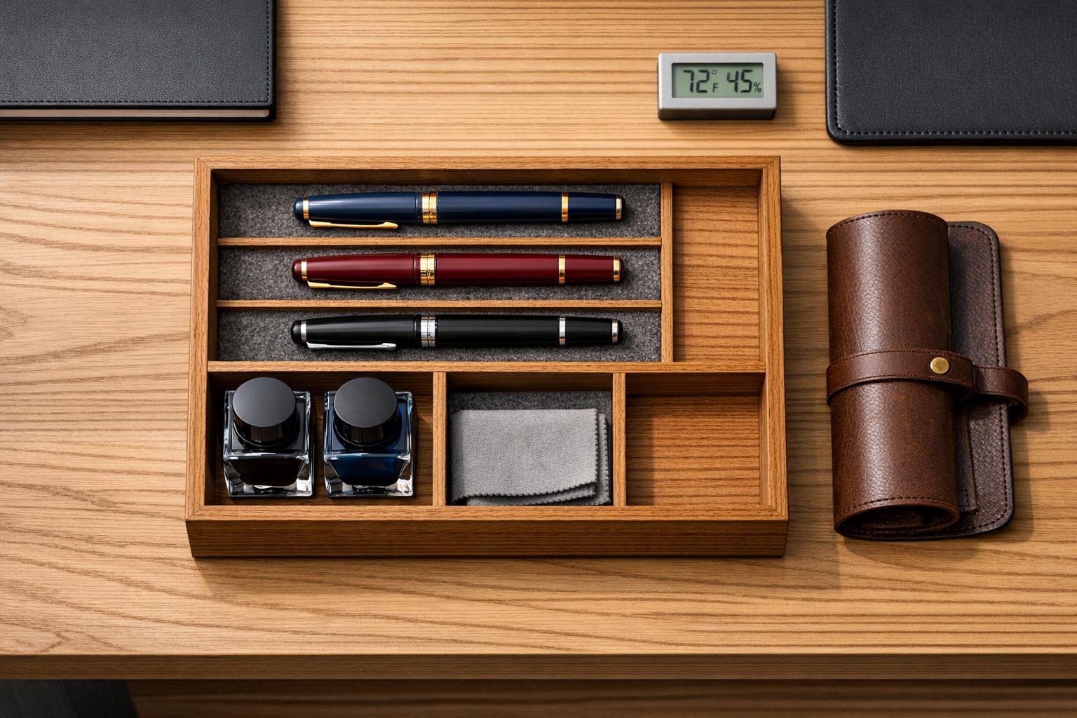 Ultimate Guide to Desk Storage for Fountain Pens