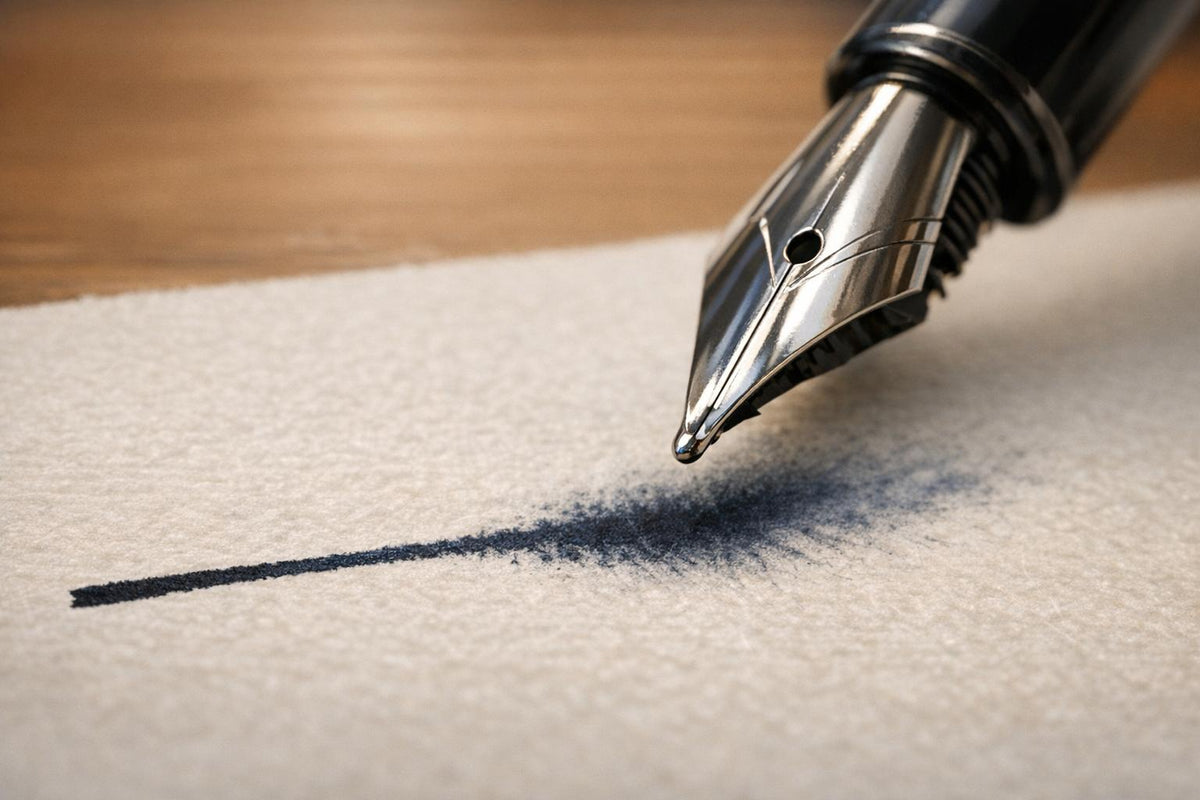 Smudge Pen Ink Ink Smudging After Drying: Causes – Fountain Pen Revolution