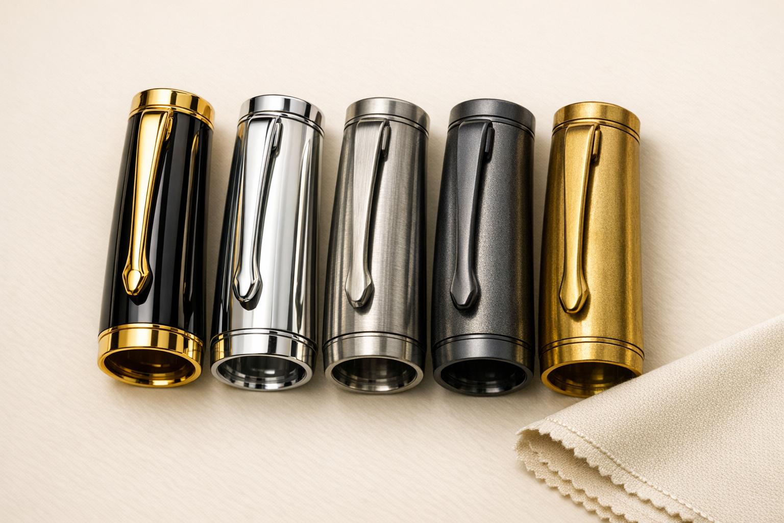 Top 5 Custom Trim Materials for Pens