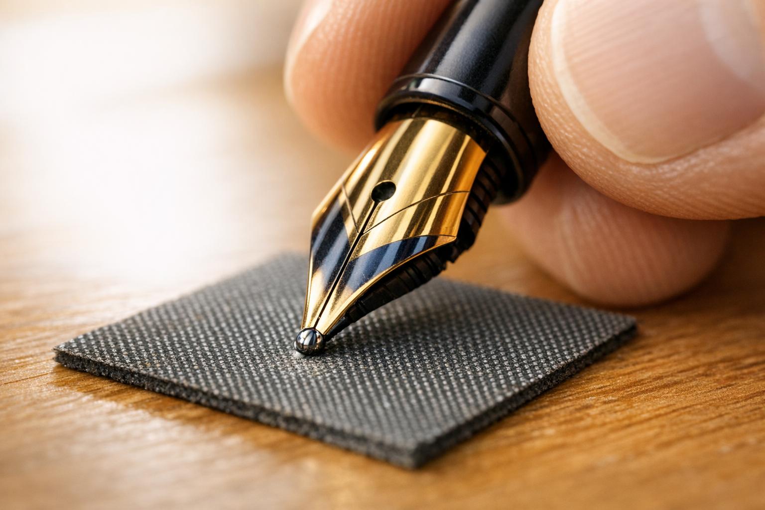 Fix Scratchy Fountain Pen Nib: Easy Steps