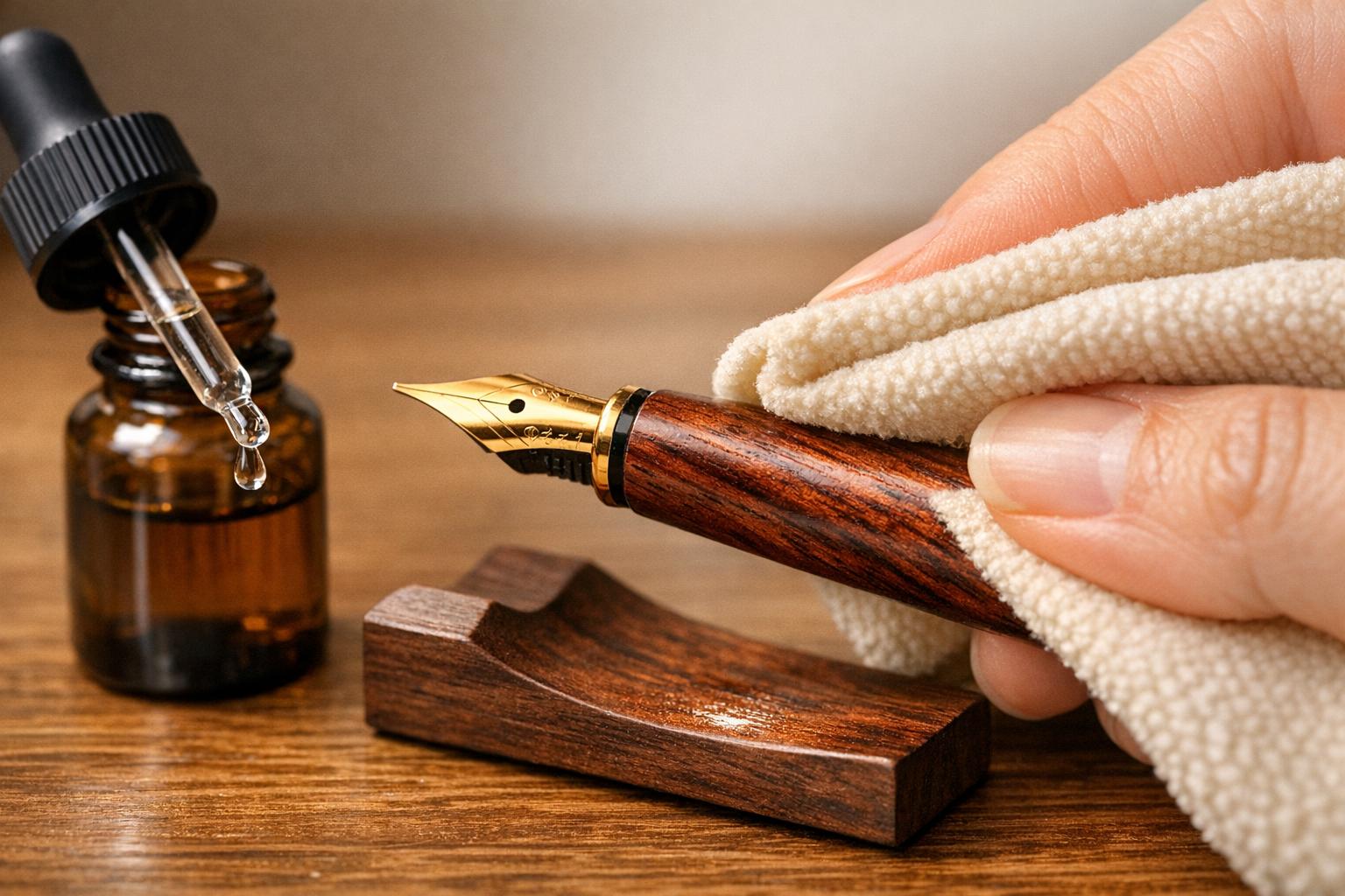Guide to Caring for Wooden Fountain Pens