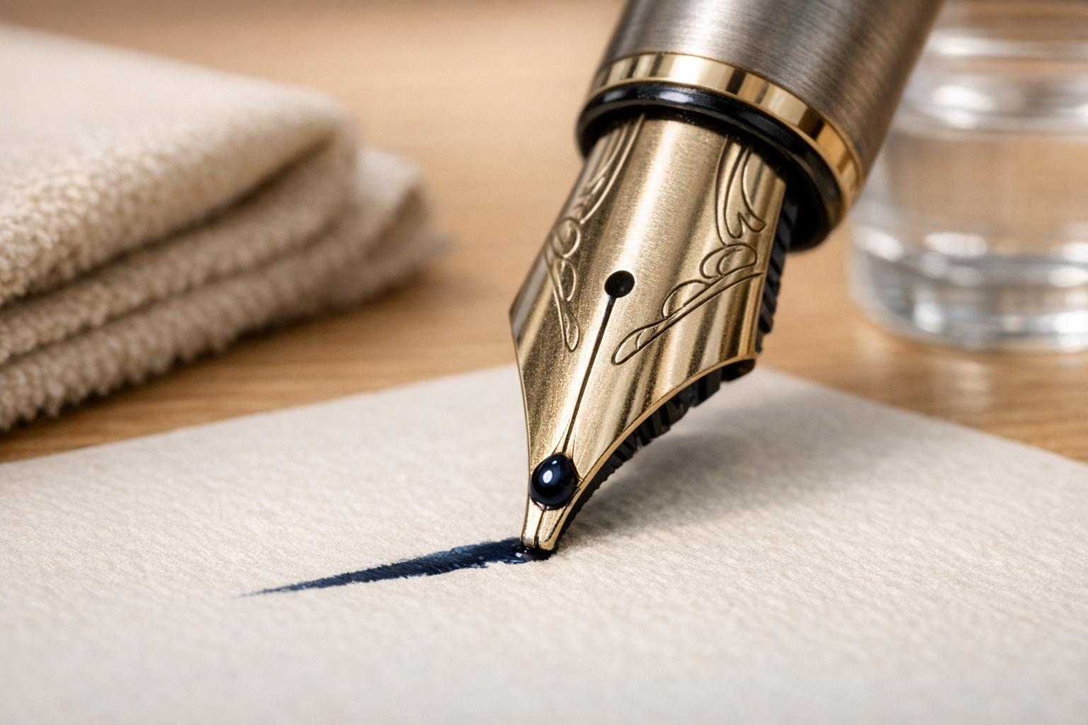 Why Your Fountain Pen Won't Write: Easy Fixes