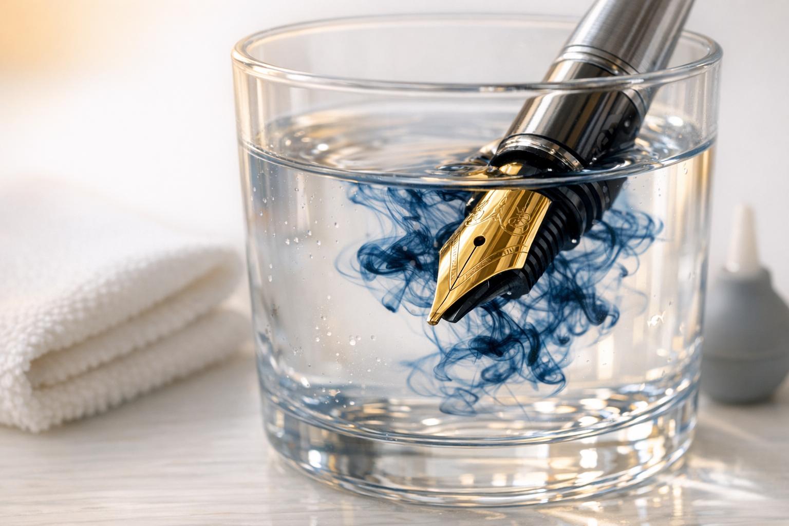 Complete Guide to Cleaning Fountain Pens Safely