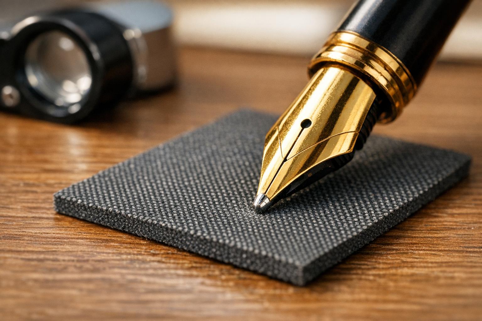5 Steps to Smooth a Scratchy Fountain Pen Nib