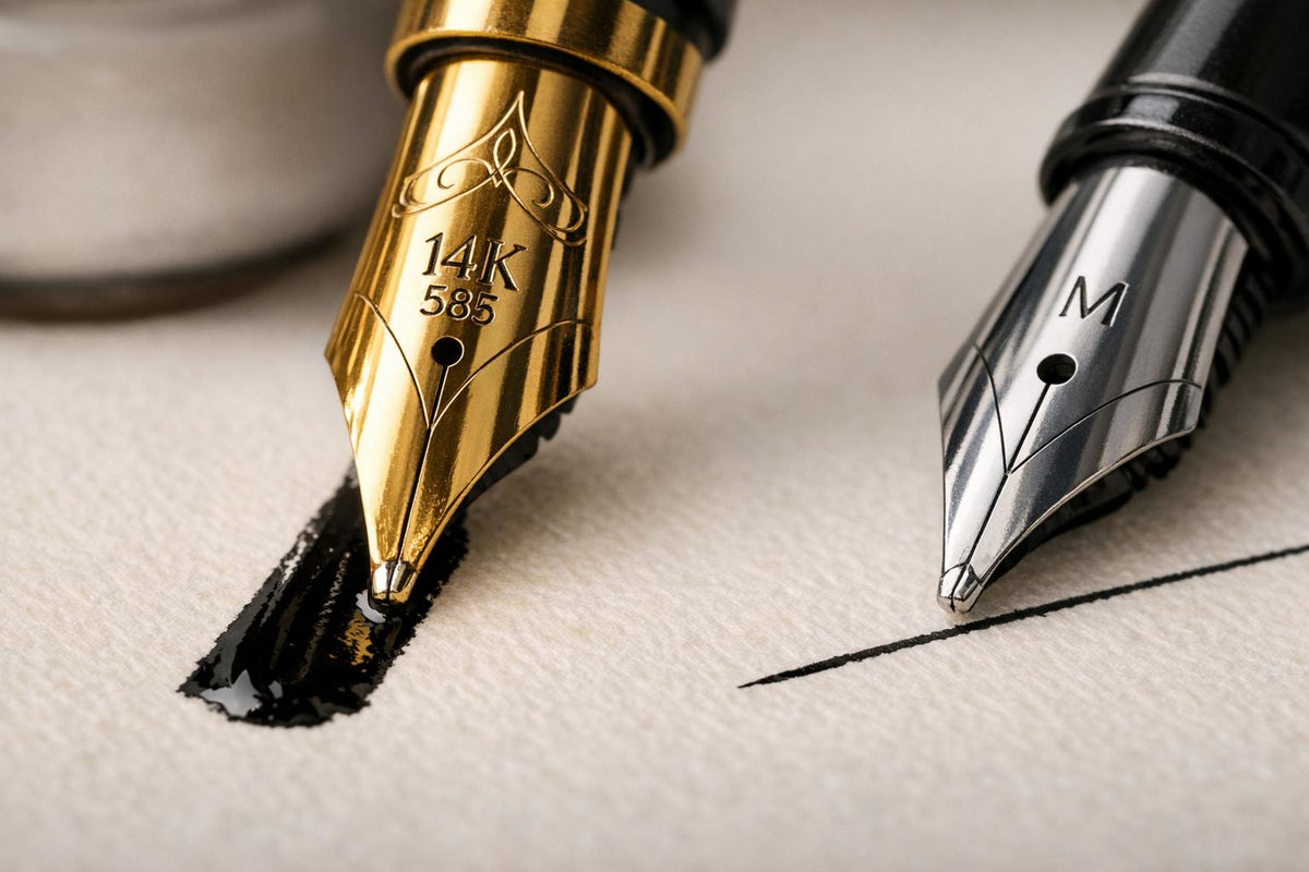 Gold Nibs for Calligraphy: Are They Worth It? – Fountain Pen Revolution