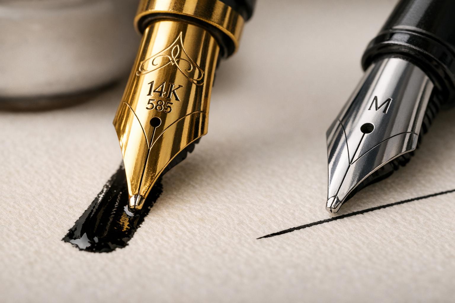 Gold Nibs for Calligraphy: Are They Worth It?