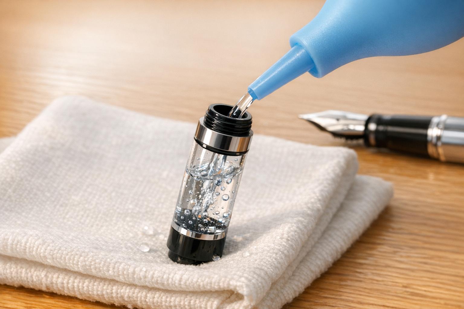 How to Clean a Fountain Pen Converter